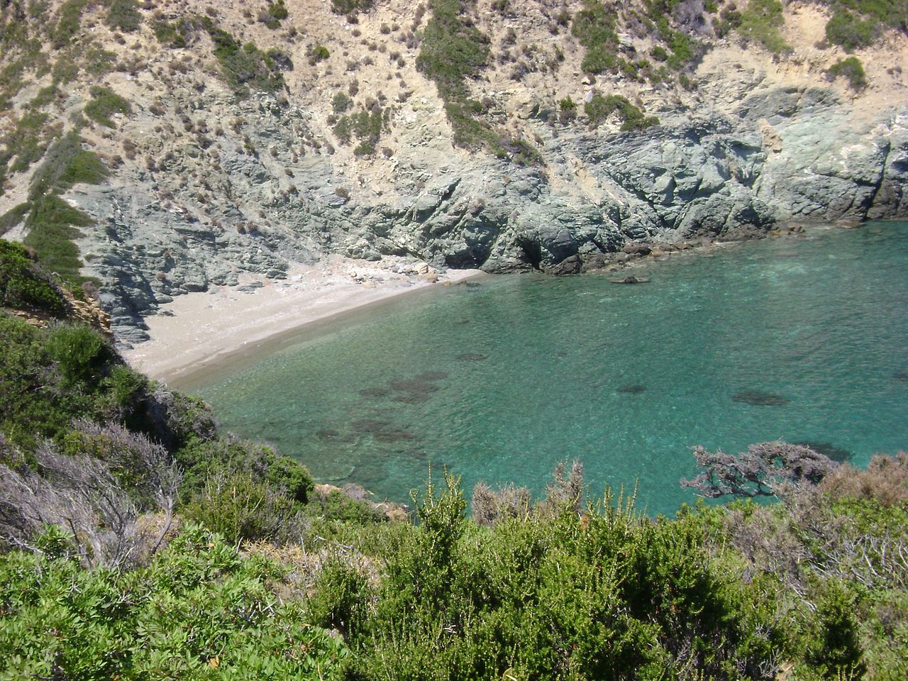 Kyra Panagia Adacığı, Alonisos, Sporades, Yunanistan