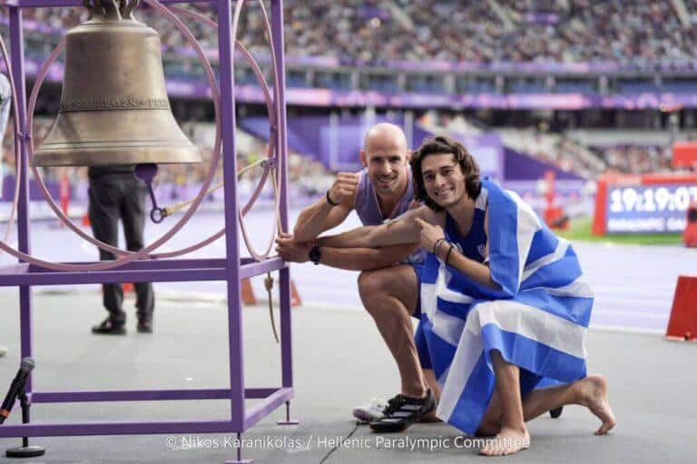 Athanasios Ghavelas Yunan Paralimpik sprinter