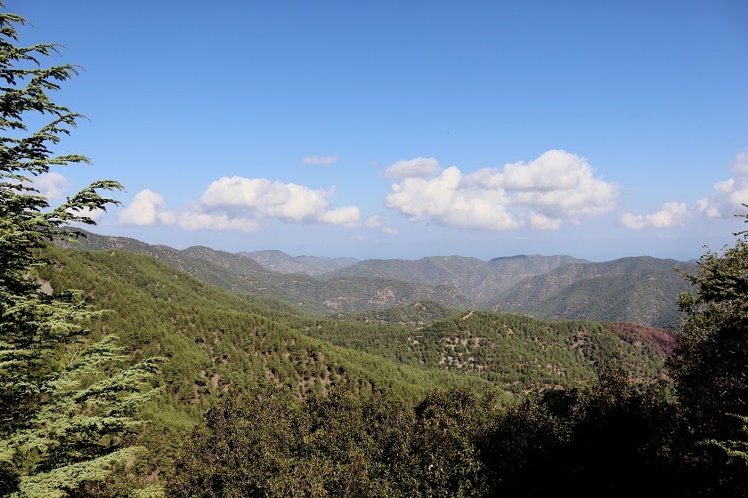 Trodos Dağları, Kıbrıs.