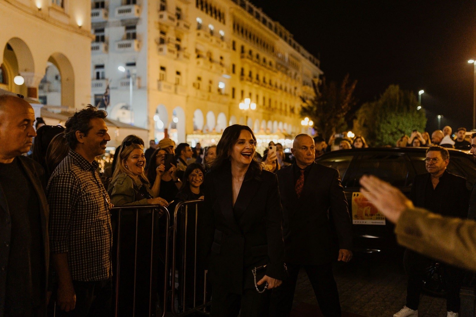 Juliette Binoche, The Return gösterimi için Yunanistan'ın Selanik kentine geliyor.