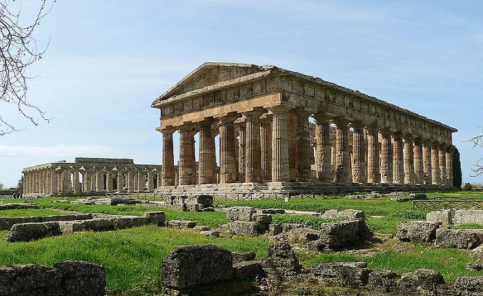 Antik Yunan yüzücü Paestum