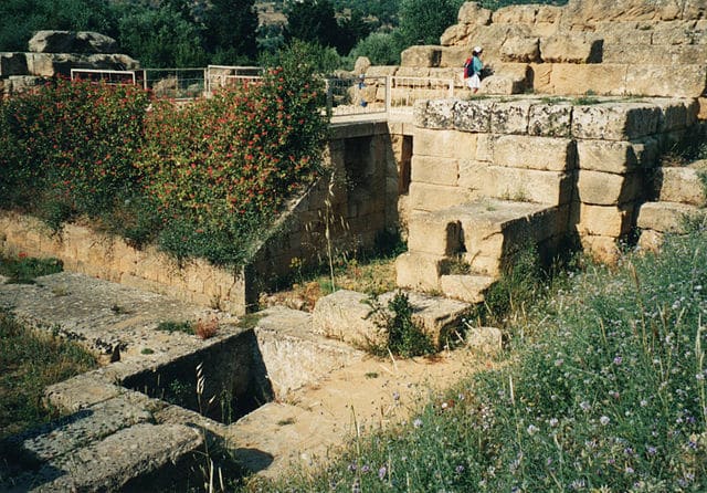 Olympia Zeus Agrigento Tapınağı, Sicilya