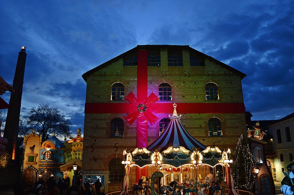 Trikala Noel Fuarı ''Moulin des Elfes''